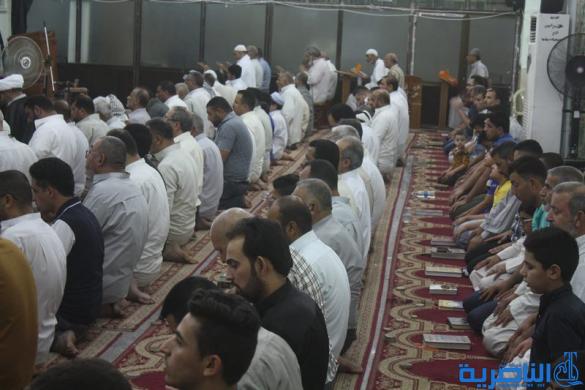 بالصور : احياء ليلة القدر في مسجد الشيح عباس وسط الناصرية