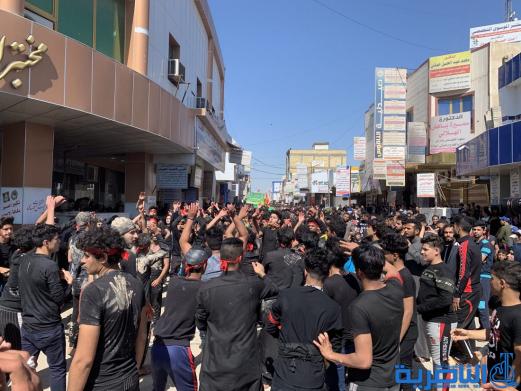 بالصور:ابناء الناصرية يحييون ذكرى شهادة الامام الكاظم عليه السلام