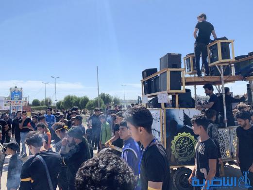 بالصور:ابناء الناصرية يحييون ذكرى شهادة الامام الكاظم عليه السلام