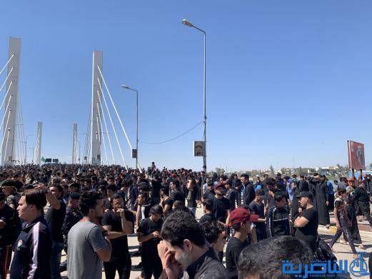 بالصور:ابناء الناصرية يحييون ذكرى شهادة الامام الكاظم عليه السلام