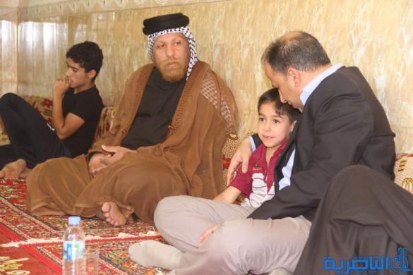 محافظ ذي قار يتفقد عدد من اسر الشهداء بمناسبة عيد الفطر المبارك – تقرير مصور -