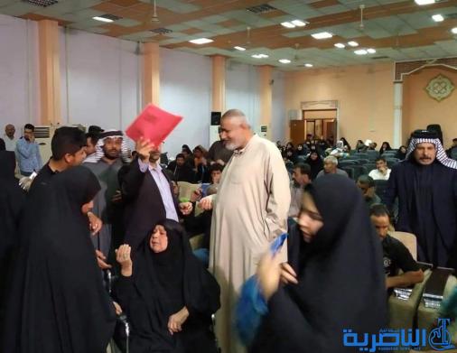 توزيع وجبة جديدة من الكراسي المتحركة على ذوي الاحتياجات الخاصة في ذي قار
