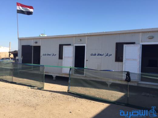صحة ذي قار تفتتح مركزا للاسعاف الفوري قرب سيطرة فدك