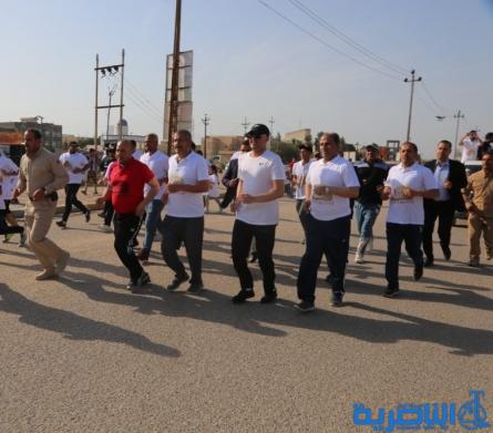 بالصور:انطلاق ماراثون اور الجماهيري الثاني في الناصرية