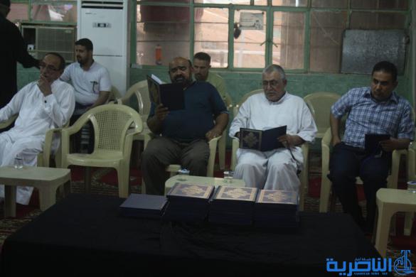 مكتب الشيخ الناصري يقيم مجلس عزاء على روح الفقيد الاصفي في الناصرية - تقرير مصور -