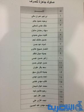 وصول وجبة جديدة من قروض الاسكان تضم 260 مستفيدا - قوائم بالاسماء -