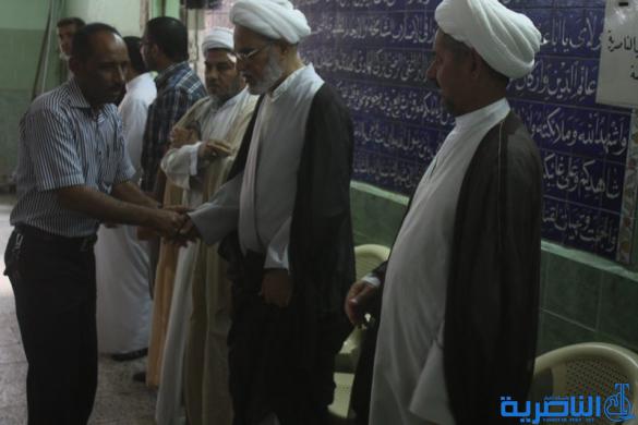 مكتب الشيخ الناصري يقيم مجلس عزاء على روح الفقيد الاصفي في الناصرية - تقرير مصور -