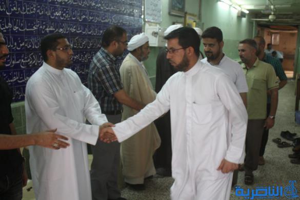 مكتب الشيخ الناصري يقيم مجلس عزاء على روح الفقيد الاصفي في الناصرية - تقرير مصور -