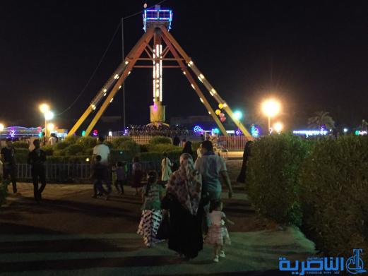 بالصور:فرحة العيد مرتسمة على وجوه العوائل في الناصرية