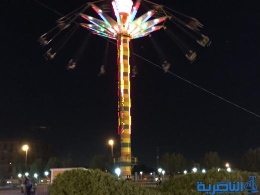 بالصور:فرحة العيد مرتسمة على وجوه العوائل في الناصرية