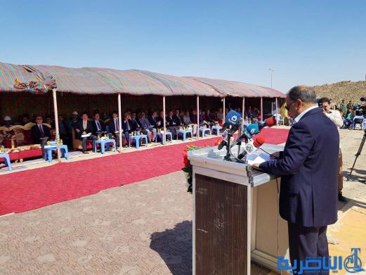 محافظ ذي قار : مشروع بزل شرق الغراف سيسهم باحياء 475 الف دونم زراعي