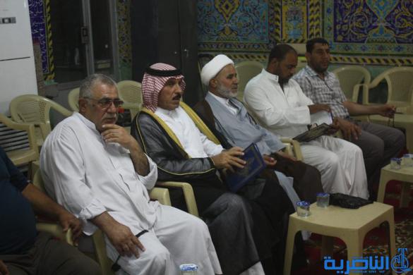 مكتب الشيخ الناصري يقيم مجلس عزاء على روح الفقيد الاصفي في الناصرية - تقرير مصور -