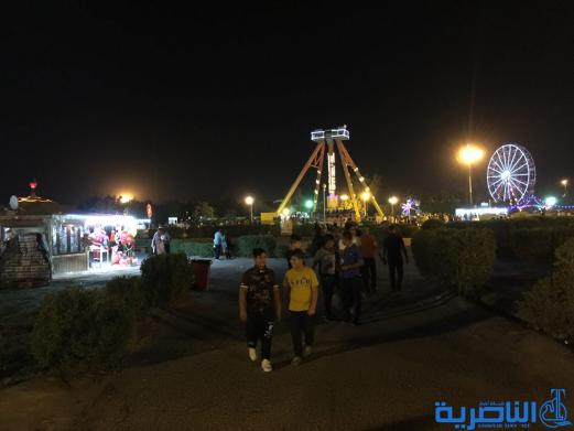 بالصور:فرحة العيد مرتسمة على وجوه العوائل في الناصرية