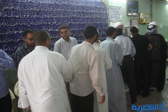 مكتب الشيخ الناصري يقيم مجلس عزاء على روح الفقيد الاصفي في الناصرية - تقرير مصور -