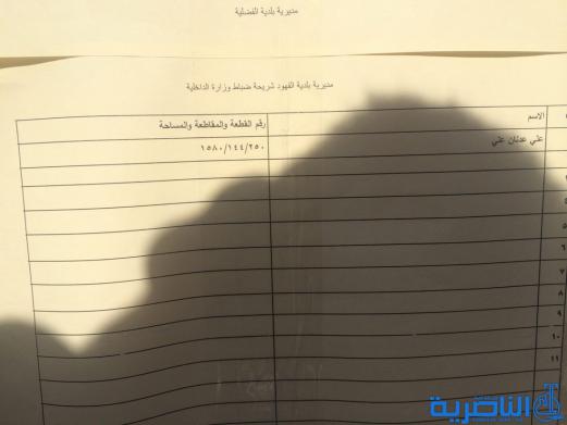 وجبة جديدة من المشمولين بالاراضي السكنية في ذي قار - قوائم بالاسماء-