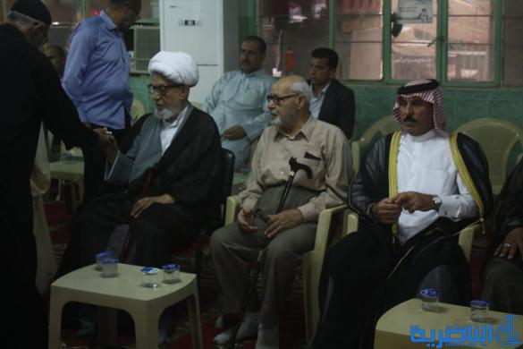 مكتب الشيخ الناصري يقيم مجلس عزاء على روح الفقيد الاصفي في الناصرية - تقرير مصور -