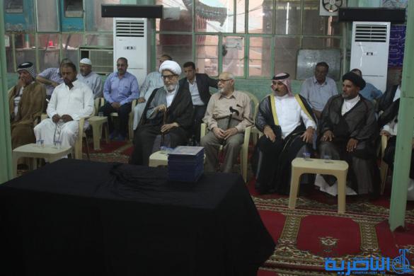 مكتب الشيخ الناصري يقيم مجلس عزاء على روح الفقيد الاصفي في الناصرية - تقرير مصور -