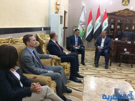 السفير الامريكي يزور الناصرية ويبدي رغبة بلاده بالاستثمار في مجالي النفط والسياحة - تقرير مصور -
