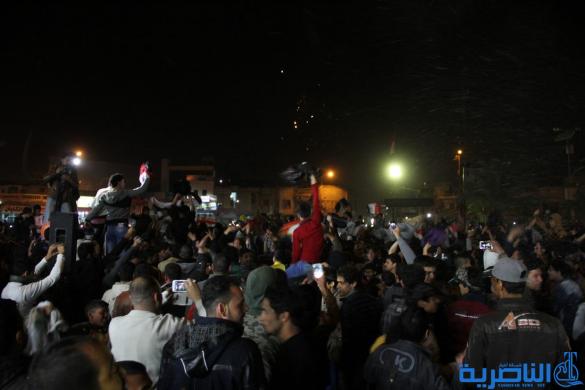 التقرير المصور الثاني عن احتفاء ابناء مدينة الناصرية بتتويج المنتخب الاولمبي بكاس اسيا