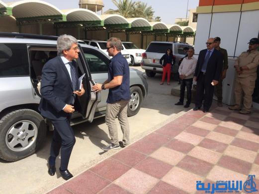 السفير الفرنسي يلتقي الناصري ويجدد رغبة بلاده بالاستثمار في ذي قار - تقرير مصور -