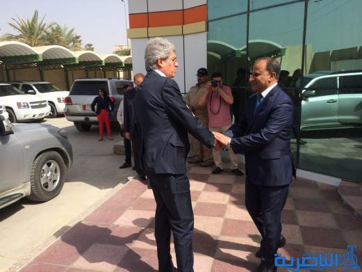 السفير الفرنسي يلتقي الناصري ويجدد رغبة بلاده بالاستثمار في ذي قار - تقرير مصور -