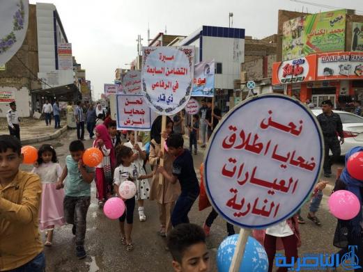مبرات التضامن في ذي قار تحتفي بيوم اليتيم العالمي -تقرير مصور-