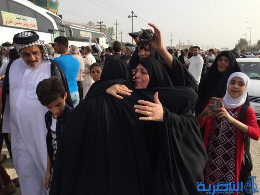 عودة 21 قافلة من حجاج ذي قار بعد اتمام مناسك الحج  - تقرير مصور -