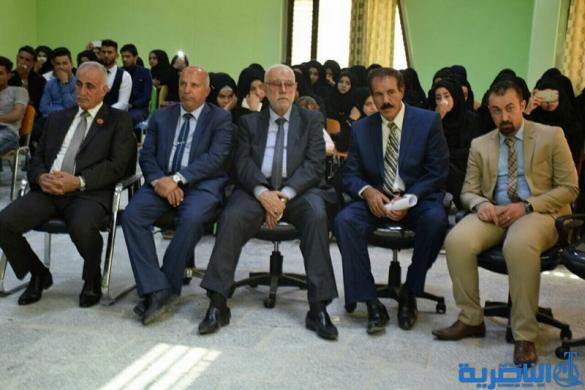 الكلية التقنية في ذي قار تنظم مهرجانا لدعم القوات الامنية 