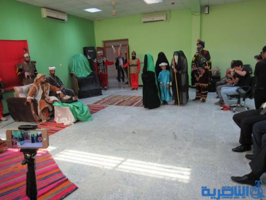 الكلية التقنية في ذي قار تنظم مهرجانا لدعم القوات الامنية 