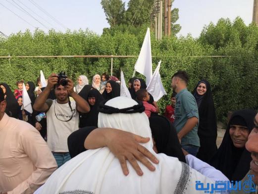 عودة 21 قافلة من حجاج ذي قار بعد اتمام مناسك الحج  - تقرير مصور -