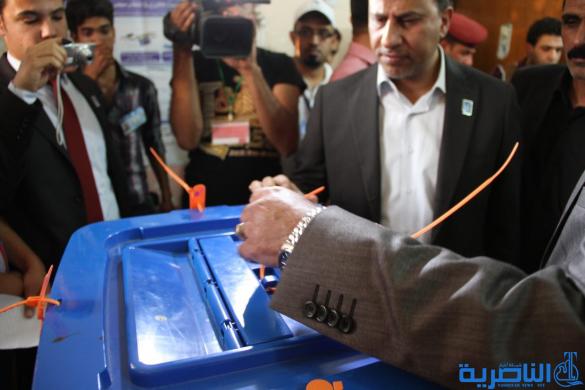 اغلاق مراكز الاقتراع في ذي قار  و انطلاق عمليات العد والفرز الاولية – تقرير مصور –