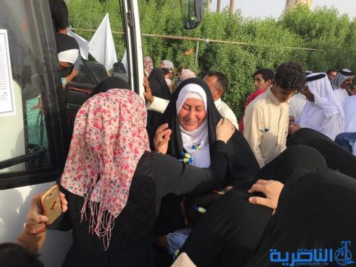 عودة 21 قافلة من حجاج ذي قار بعد اتمام مناسك الحج  - تقرير مصور -