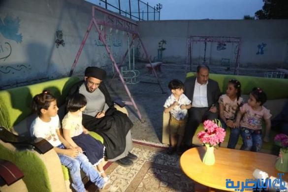 بالصور:محافظ ذي قار يتفقد دار الزهراء للايتام في الناصرية 