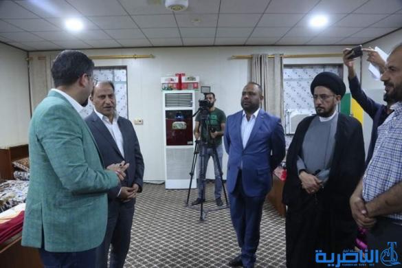 بالصور:محافظ ذي قار يتفقد دار الزهراء للايتام في الناصرية 
