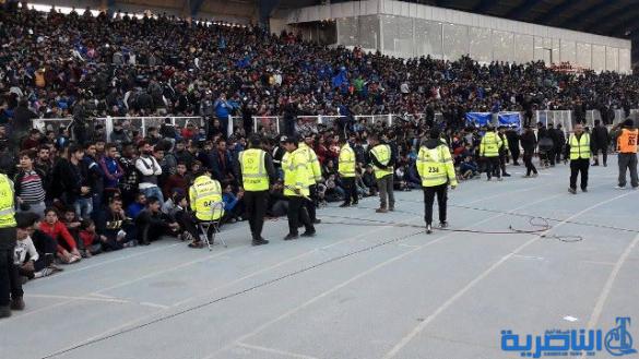 ‎بالصور.. ملعب الشعب يشهد ظاهرة فريدة من نوعها