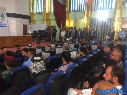 نفط ذي قار تكرم اسر 143 شهيدا من شرطة المحافظة