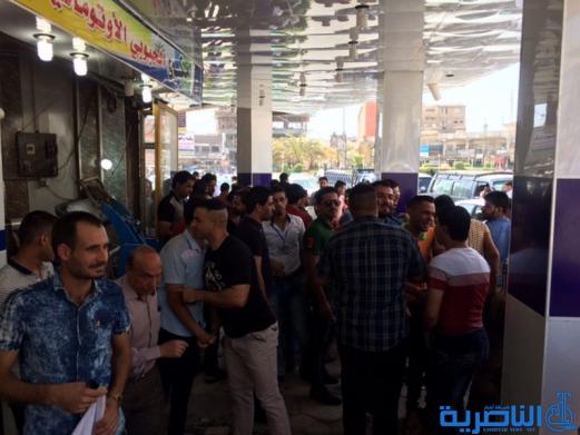 خريجو الناصرية يتظاهرون لمعرفة مصير ستة الاف درجة وظيفية على ملاك التربية - تقرير مصور -