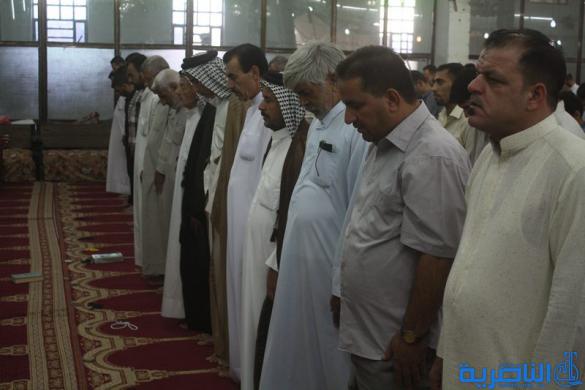 صلاة عيد الفطر المبارك في مدينة الناصرية - تقرير صوتي مصور - 