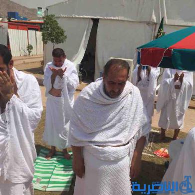 بالصور : حجيج ذي قار على صعيد عرفة