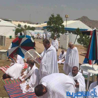 بالصور : حجيج ذي قار على صعيد عرفة