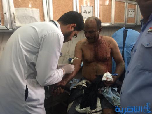 بالصور:جرحى الهجوم المسلح غرب الناصرية