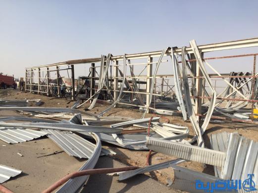 صور حصرية لتفجير سيطرة فدك غرب الناصرية