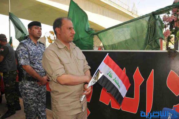 بالصور : وفد ذي قار يزور موقع سبايكر ويواصل لقاءاته مع مقاتلي الحشد الشعبي والقوى الامنية في تكريت