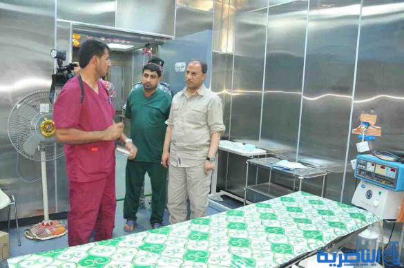 بالصور : وفد ذي قار يزور موقع سبايكر ويواصل لقاءاته مع مقاتلي الحشد الشعبي والقوى الامنية في تكريت