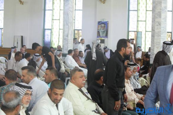 بالصور:مجلس العزاء الذي اقيم على روح الفقيد السيد قاسم السيد هجر في الناصرية