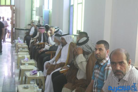 بالصور:مجلس العزاء الذي اقيم على روح الفقيد السيد قاسم السيد هجر في الناصرية