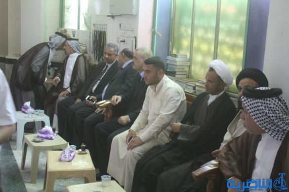 بالصور:مجلس العزاء الذي اقيم على روح الفقيد السيد قاسم السيد هجر في الناصرية