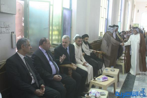 بالصور:مجلس العزاء الذي اقيم على روح الفقيد السيد قاسم السيد هجر في الناصرية