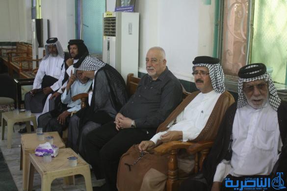 بالصور:مجلس العزاء الذي اقيم على روح الفقيد السيد قاسم السيد هجر في الناصرية