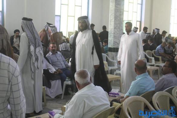 بالصور:مجلس العزاء الذي اقيم على روح الفقيد السيد قاسم السيد هجر في الناصرية